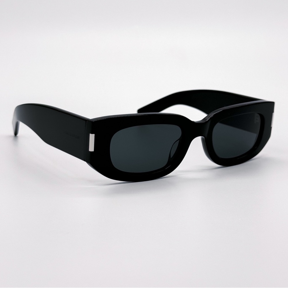 NEW SAINT LAURENT SL697 001 UNISEX BLACK SUNGLASSES SAINT LAURENT SL 697